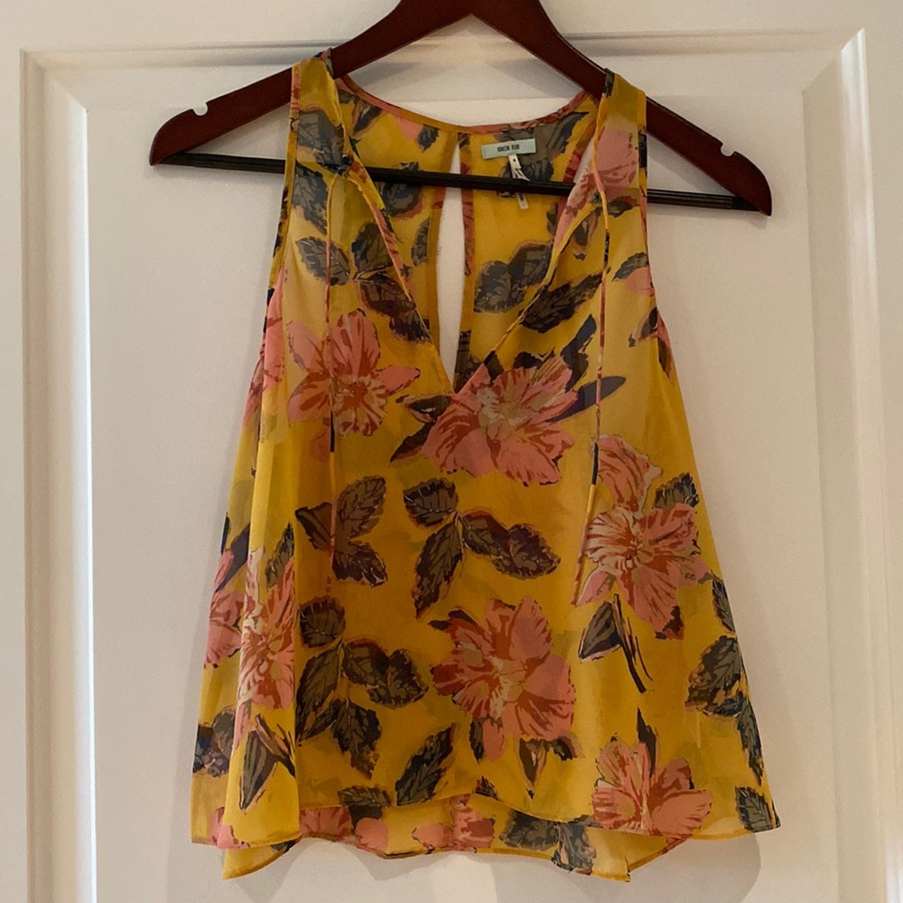 Kimchi Blue floral tank